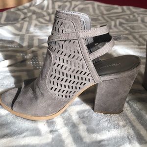 Open Toe Booties